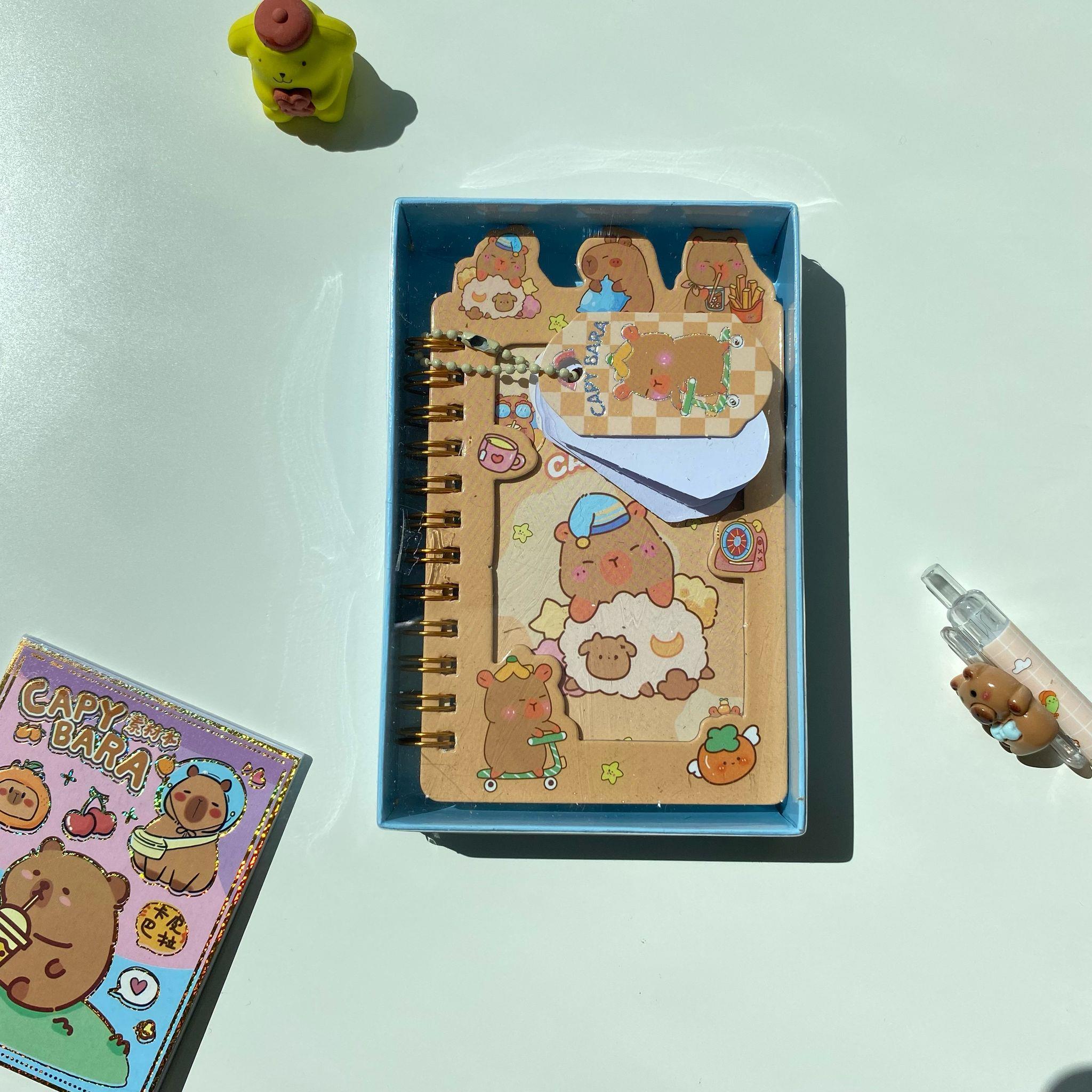 Capy Bara Kutulu Not Defteri-3