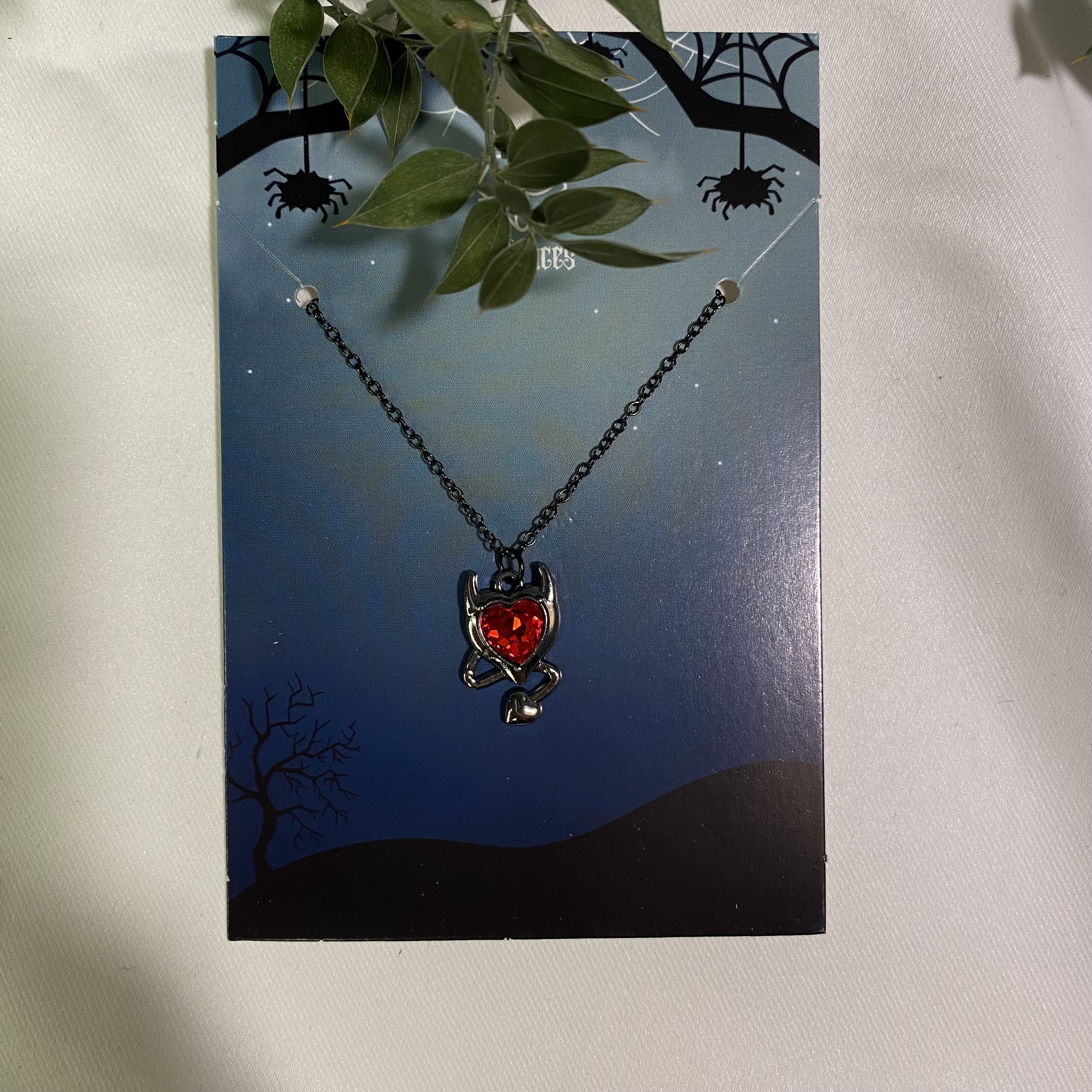 Devil Heart Çelik Kolye