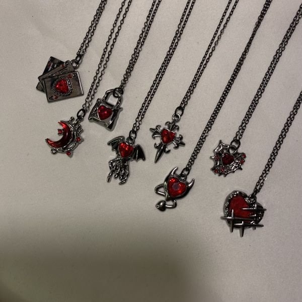 Devil Heart Çelik Kolye