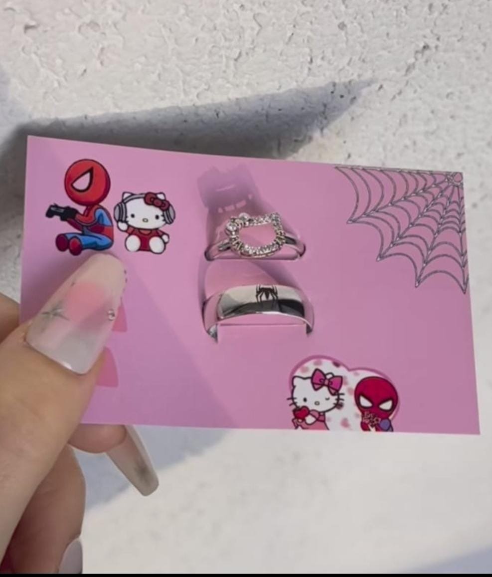 Kitty Spider Love Yüzük