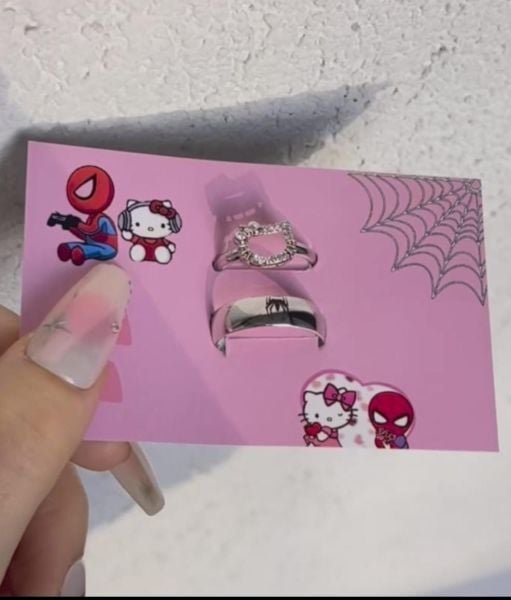 Kitty Spider Love Yüzük