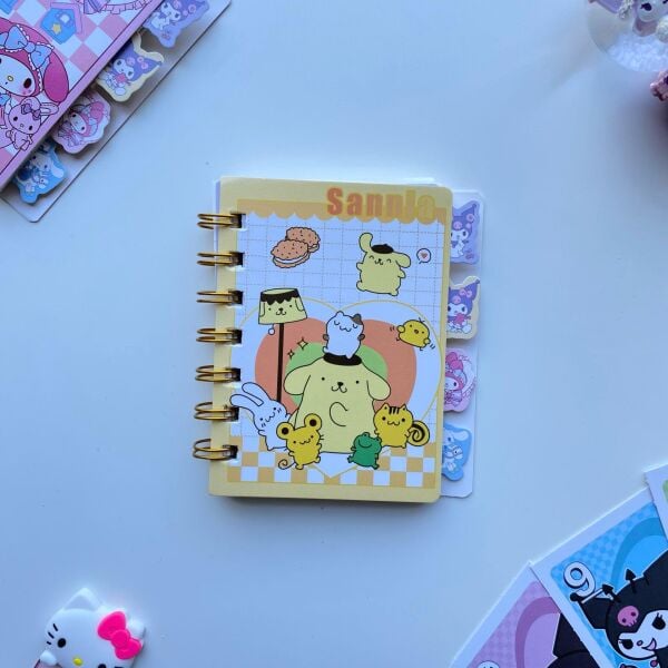 Pompompurin Çizgili Not Defteri