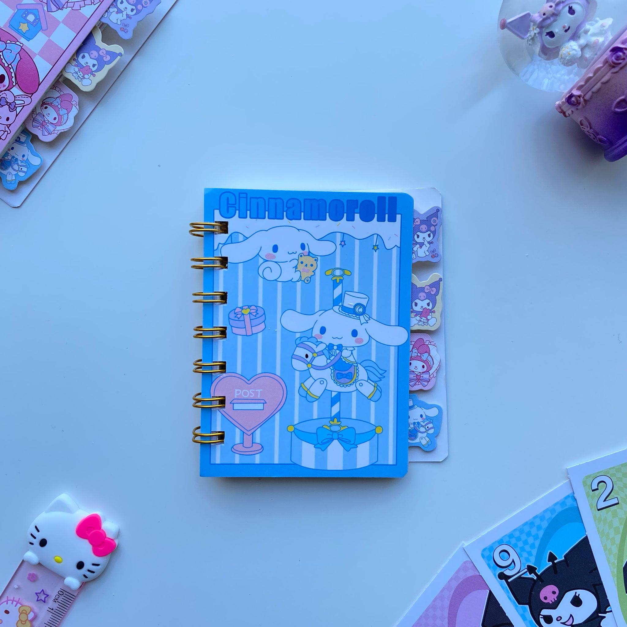 Cinnamoroll Çizgili Not Defteri