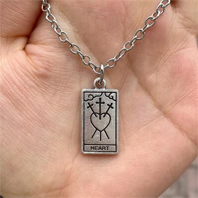 Heart Çerçeve Zincirli Kolye