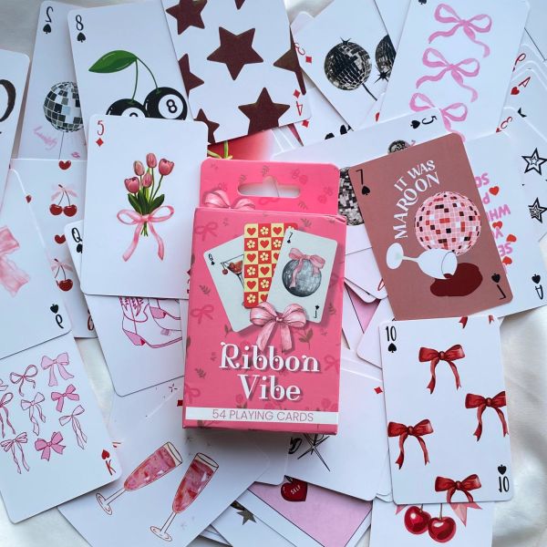 Ribbon Vibe İskambil Poker Kartı