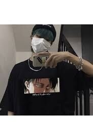 Ars Unisex Siyah Attack On Titan Levi Ackerman Japon Anime T-shirt
