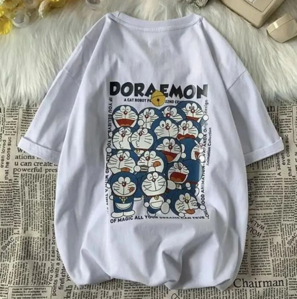 Beyaz Anime Doraemon - All Your Dream (Unisex) T-Shirt