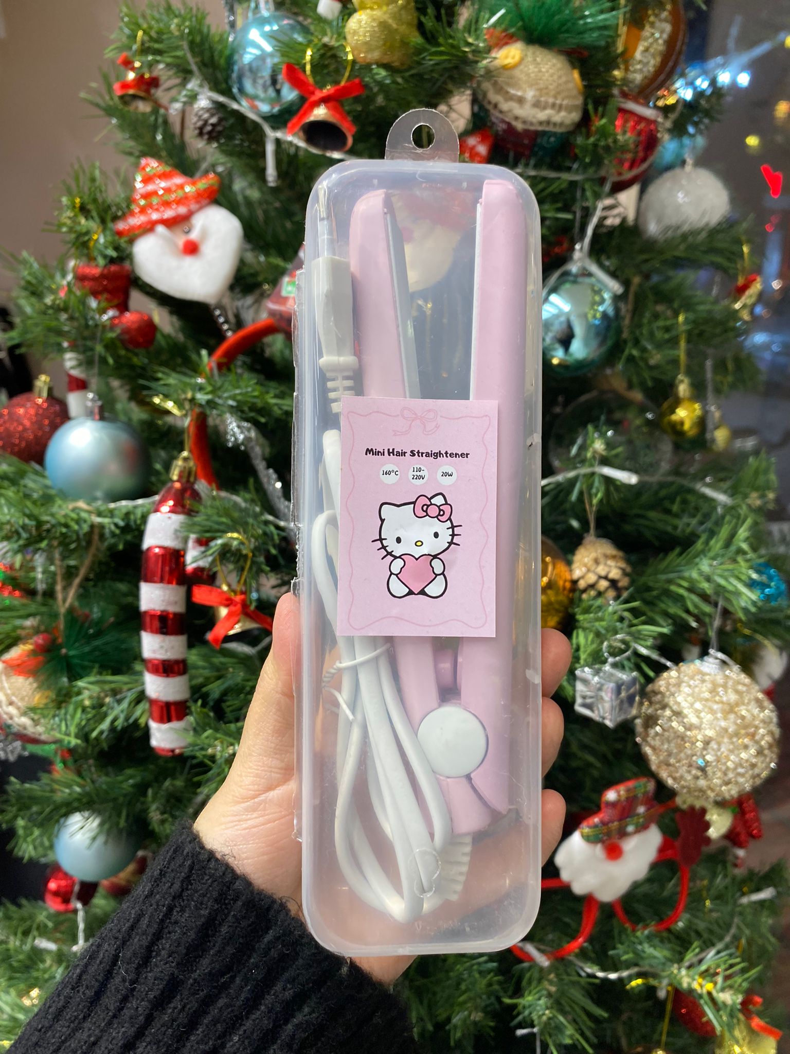 Pembe Mini Saç Düzleştirici
