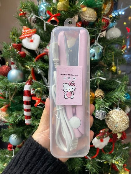 Pembe Mini Saç Düzleştirici