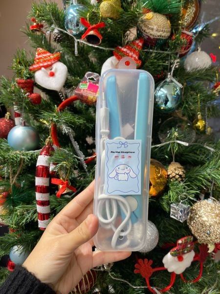 Mavi Mini Saç Düzleştirici
