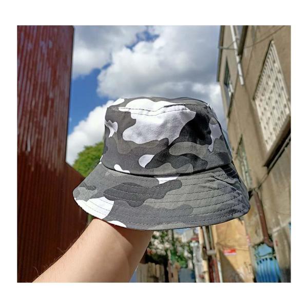 Kamuflaj Balıkçı Bucket Şapka