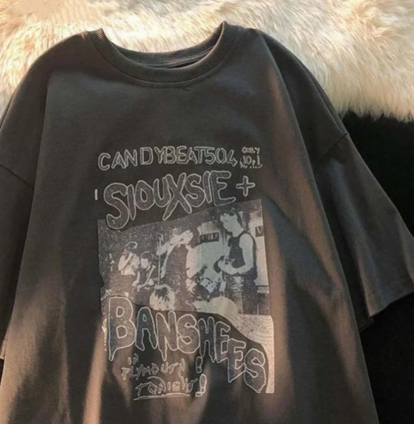 Füme Siouxsie And The Banshees (unisex) T-shirt