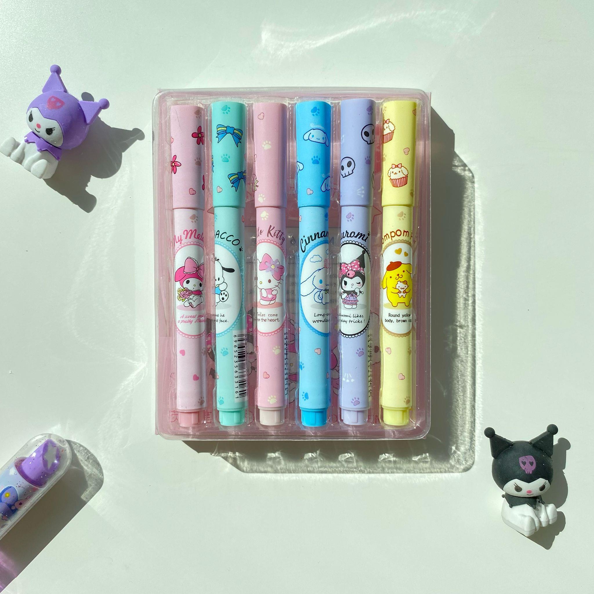 Sanrio 6'lı Lux Keçeli Kalem