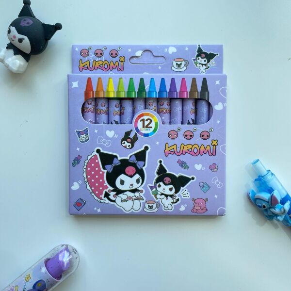 Kuromi 12'li Pastel Boya