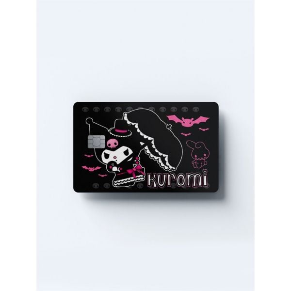 Kuromi Kart Kaplama Sticker