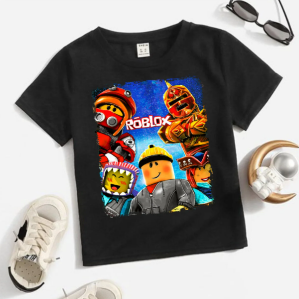 Roblox Kids Baskılı T-shirt