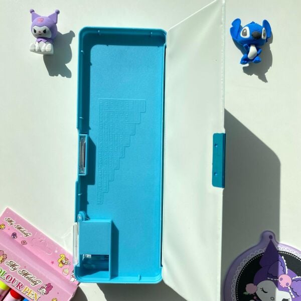 Mavi Stitch Kalem Kutusu
