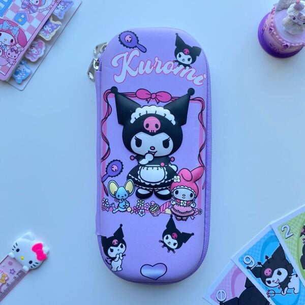 Mor Kuromi 3D Kabartmalı Kalemlik