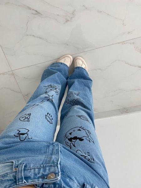 New Hello Kitty Baggy Pantolon