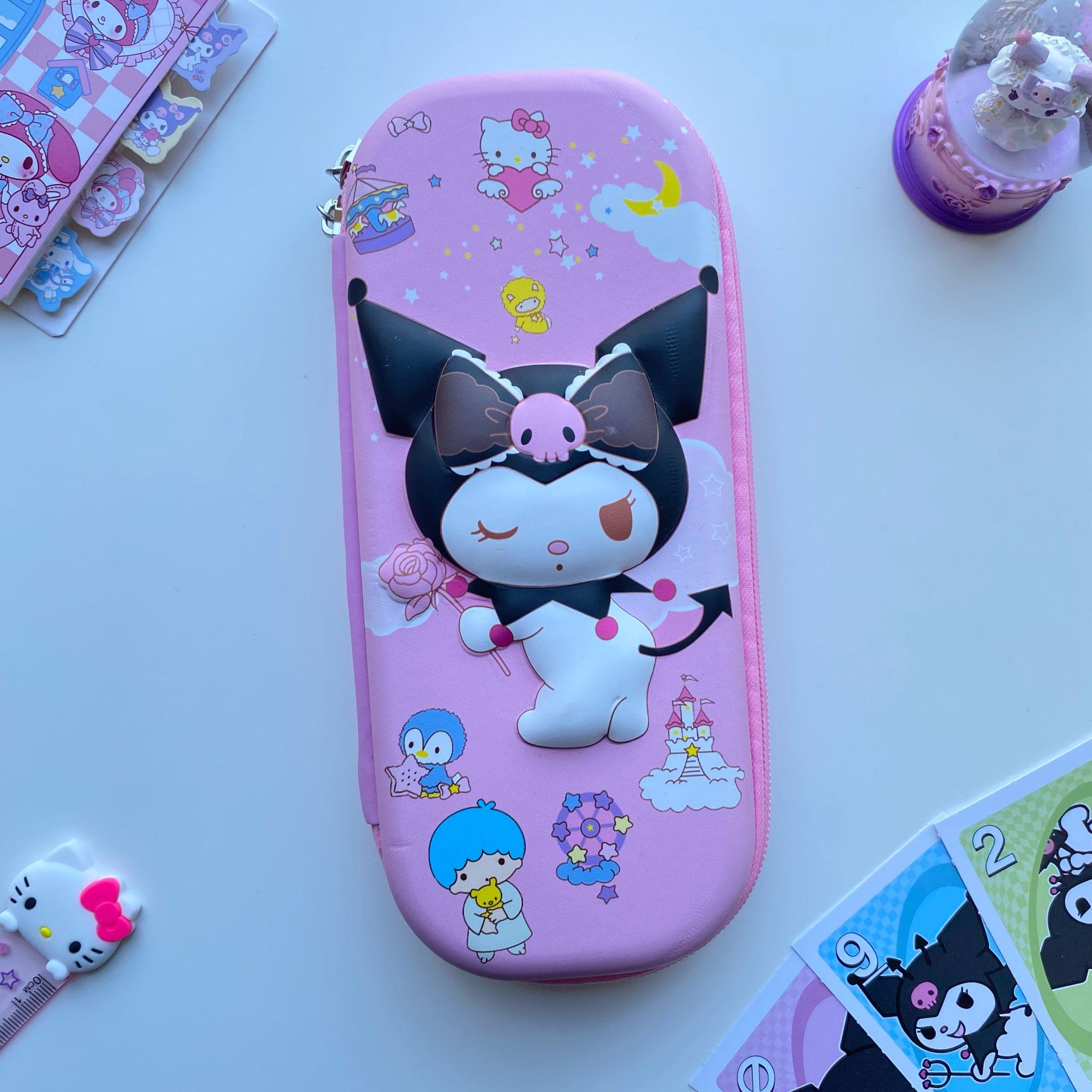 Pembe Kuromi 3D Kabartmalı Kalemlik