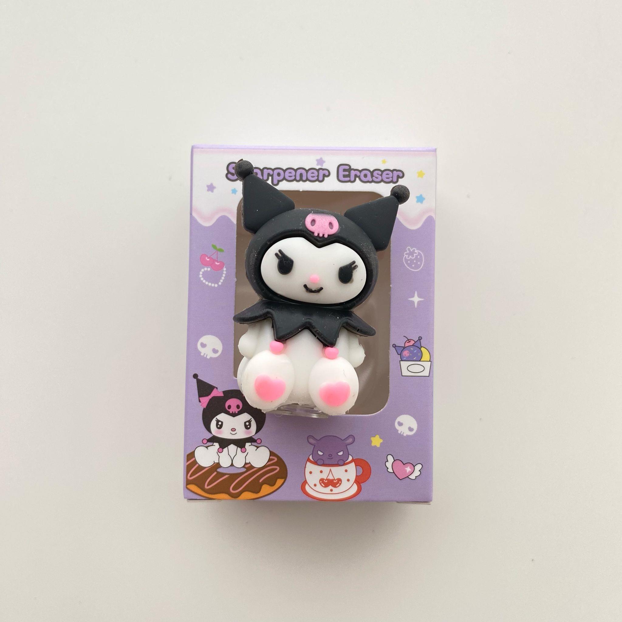 Kuromi 3D Silgi ve Kalemtıraş