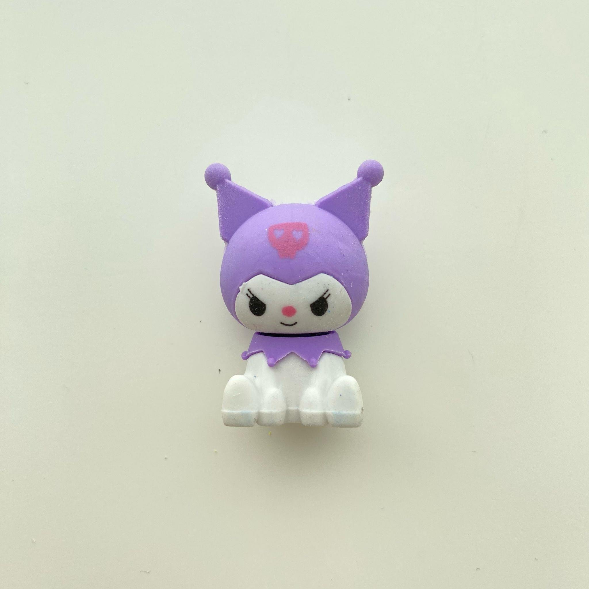 Mor Kuromi Figür Silgi