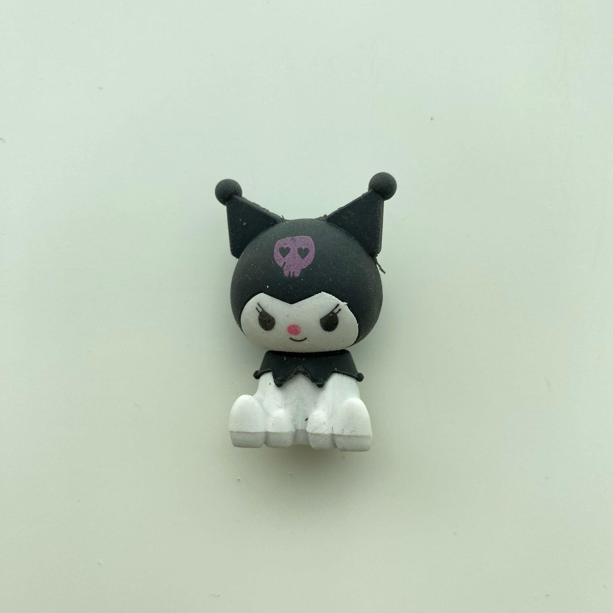 Siyah Kuromi Figür Silgi