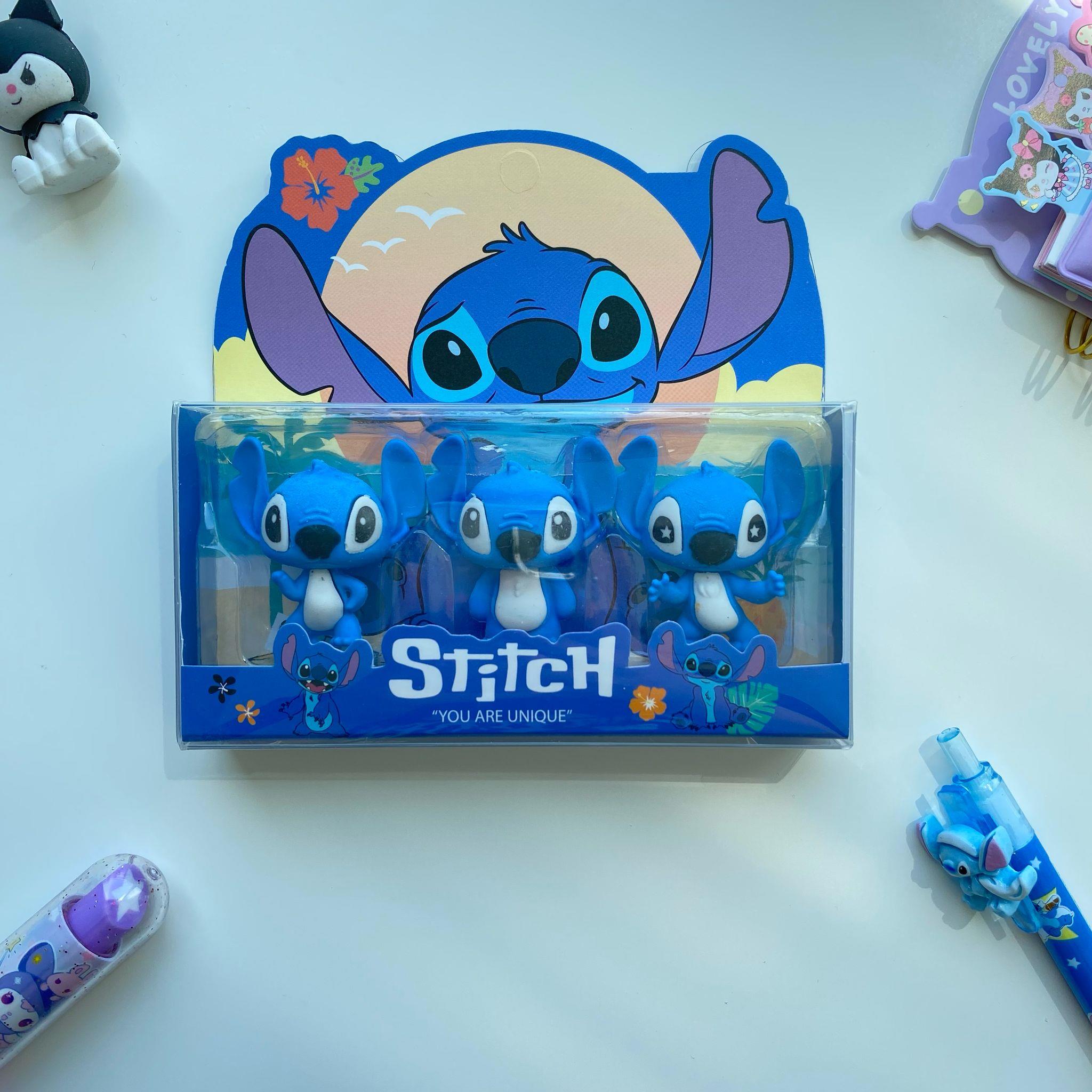 Stitch 3'lü Silgi Seti