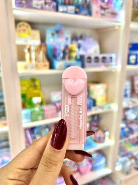 Pembe Mikro Push Silgi