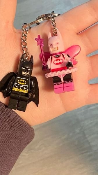 Batman Lego 2'li Mini Anahtarlık Seti