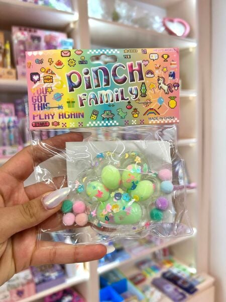Orta Boy Yeşil Pati Squishy