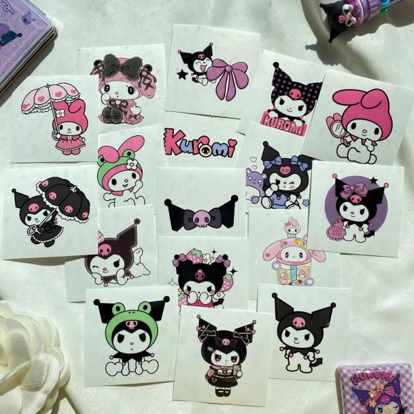 Pembe Kuromi Sticker Seti