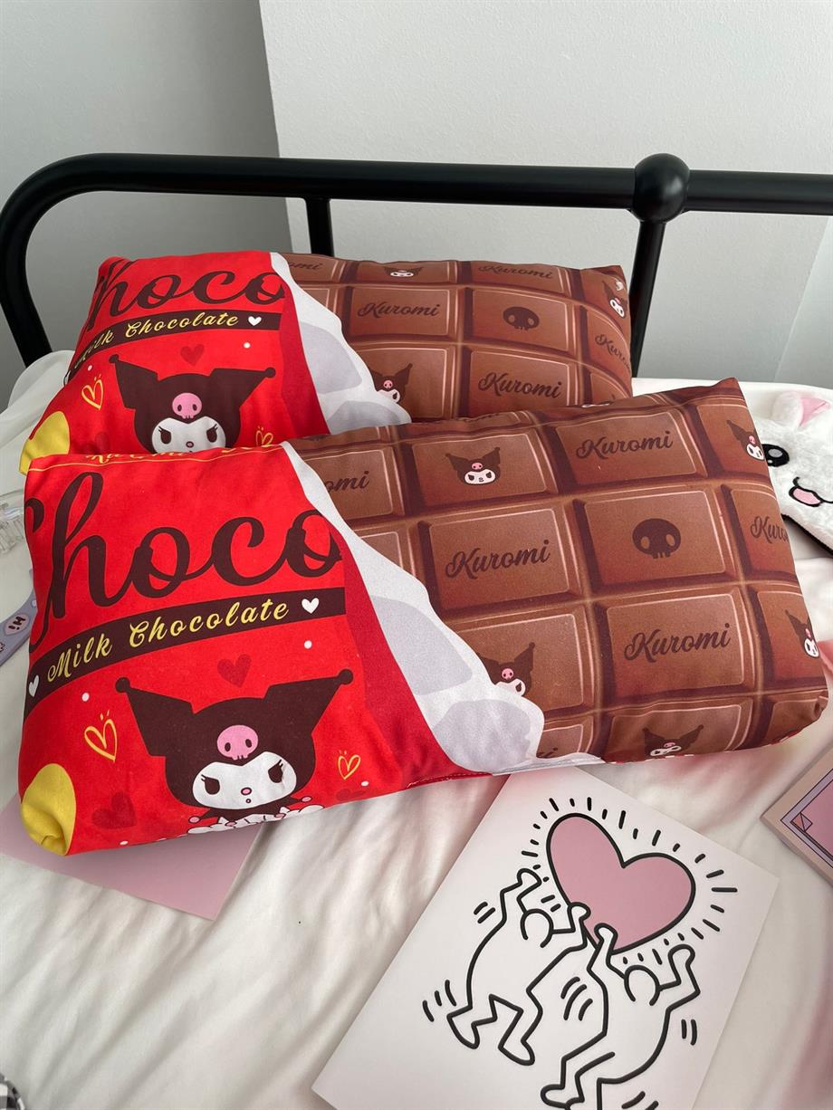 Kuromi Chocolate Yastık