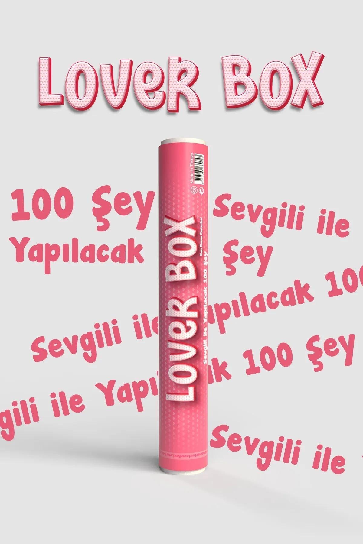 Lover Box Sevgili İle Yapılacak 100 şey (Kazınabilir Poster)