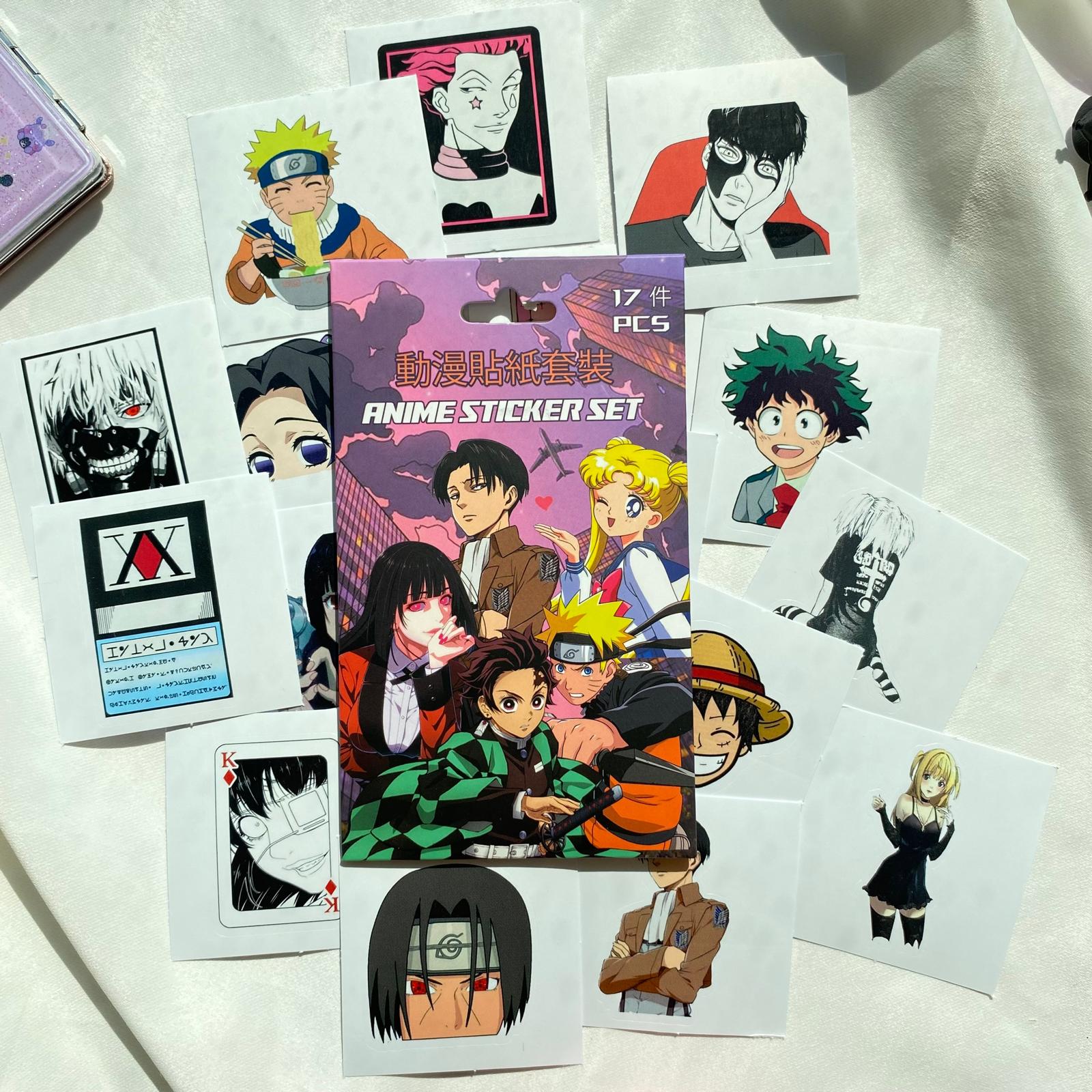 Anime Sticker Seti
