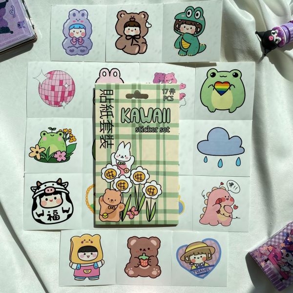 Kawaii Sticker Seti