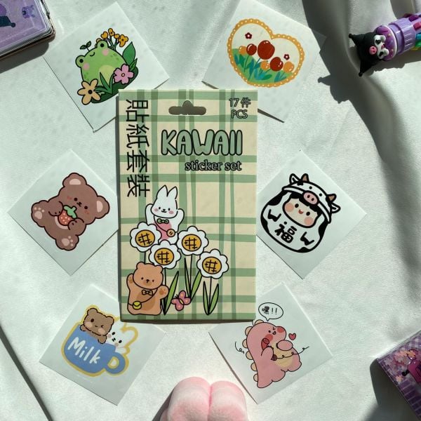 Kawaii Sticker Seti