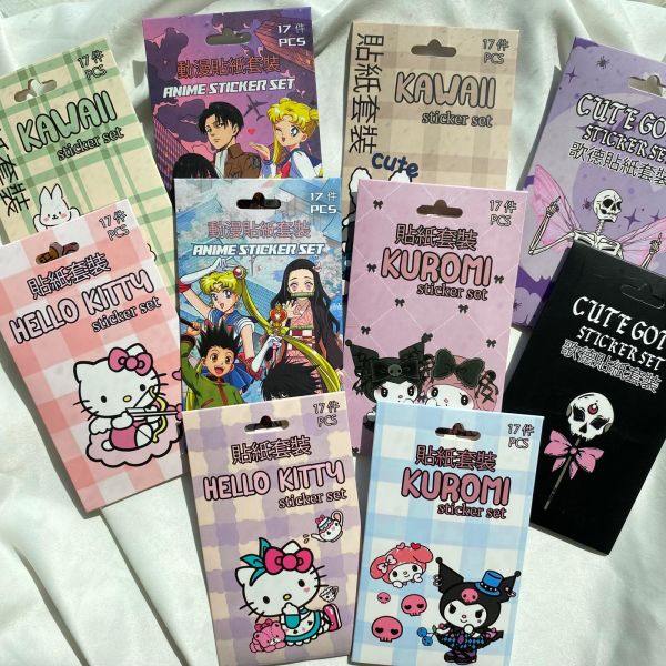 Kawaii Sticker Seti