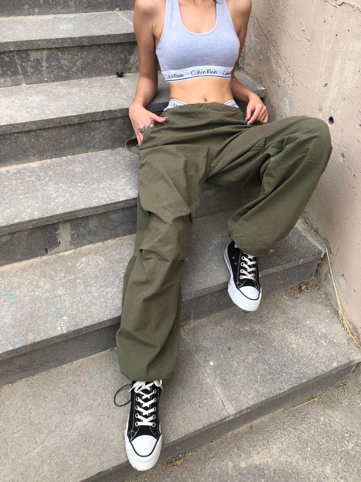 Haki Tactical Baggy Oversize Kalıp