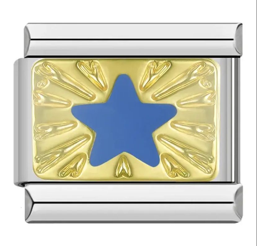 Gold Star Charm