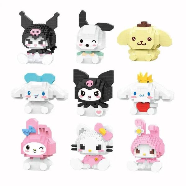 Kuromi Sanrio Bricks Lego Seti