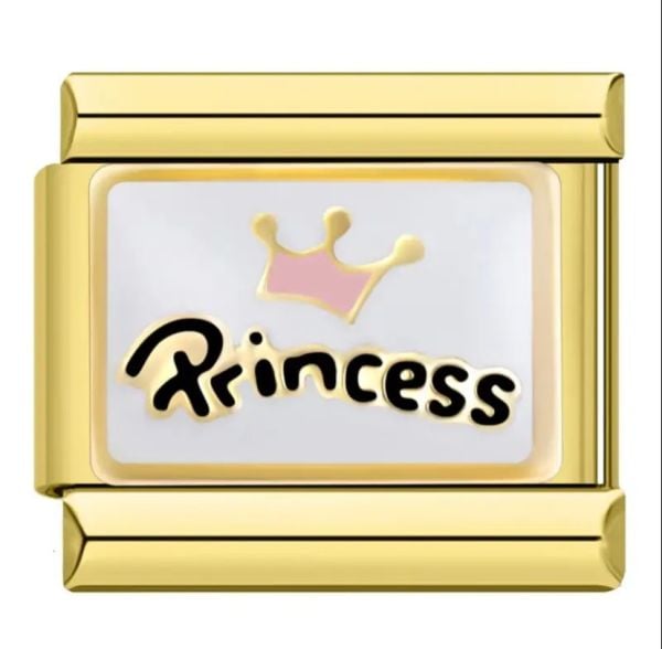 Gold Princess Charm