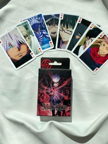 Anime Jujutsu Kaisen İskambil Kartı