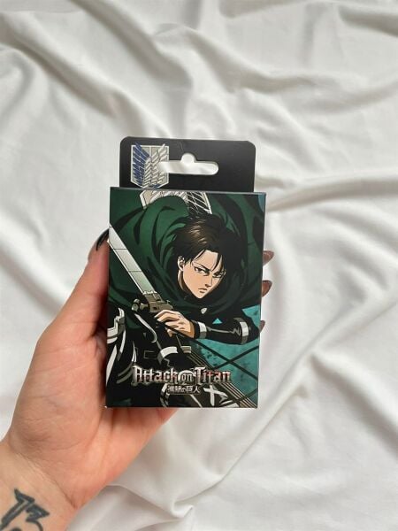 Anime Attack On Titan İskambil Poker Kartı