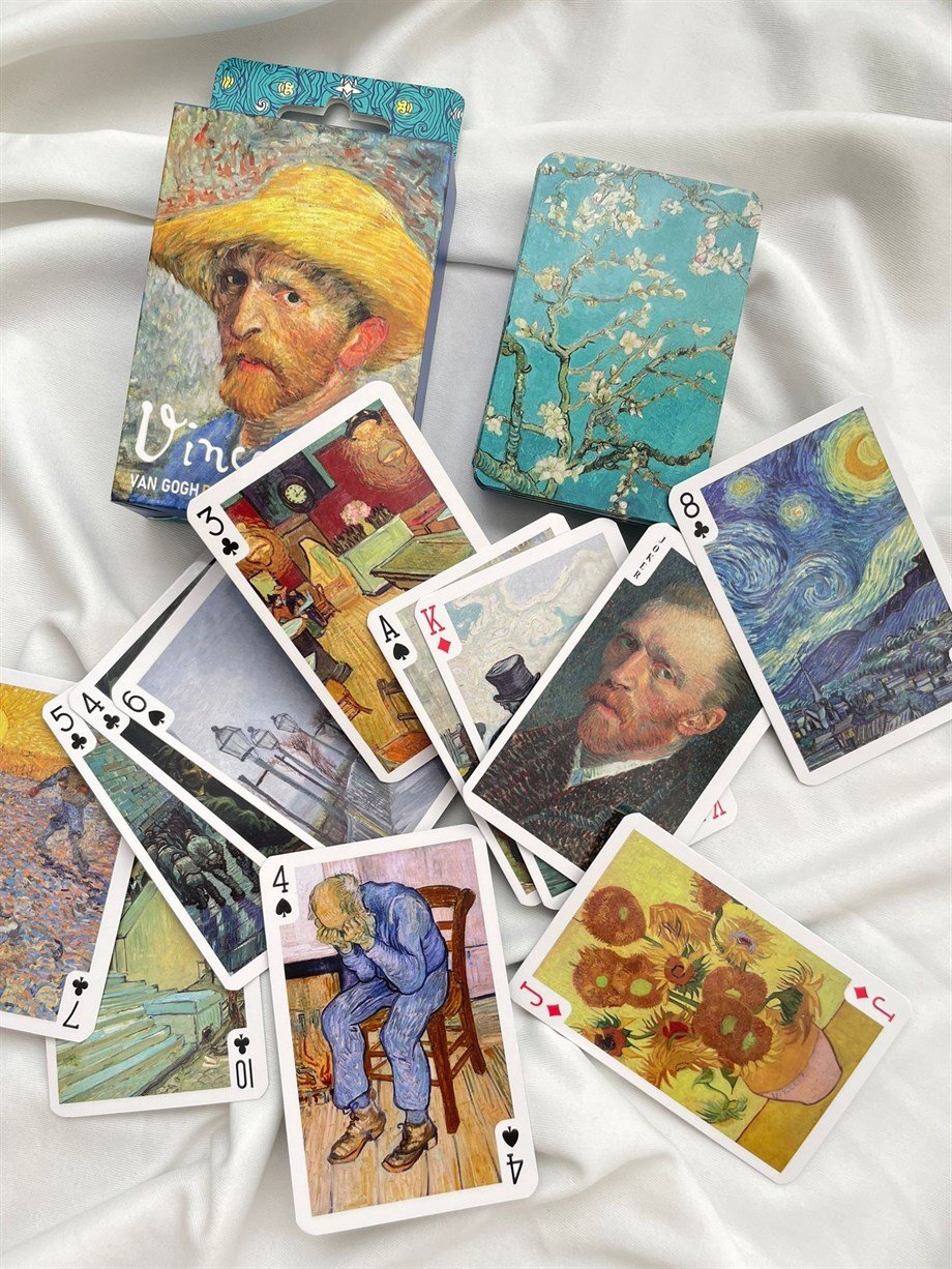Van Gogh Vincent Kolaj İskambil Poker Kartı