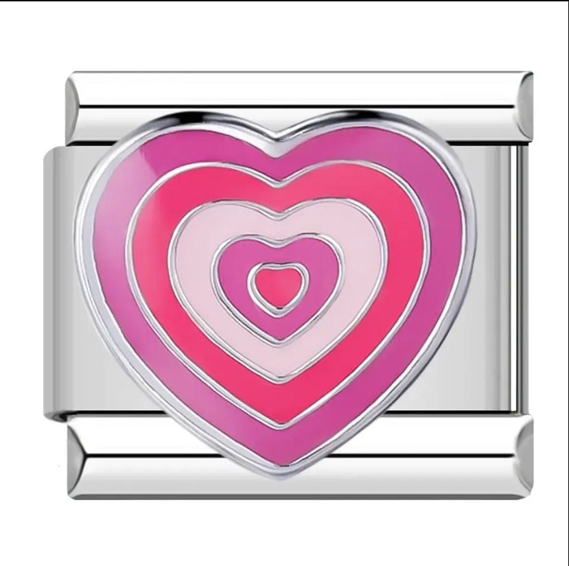 Rainbow Heart Charm