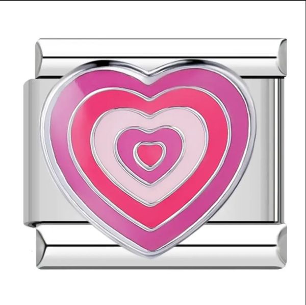 Rainbow Heart Charm