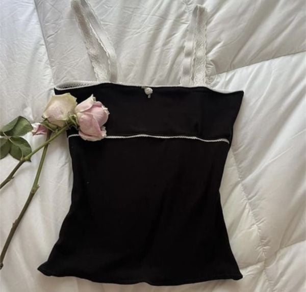Pinterest Dantel Askılı Crop