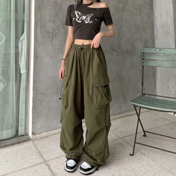 Haki Tactical Baggy (Kargo cepli) Oversize Kalıp