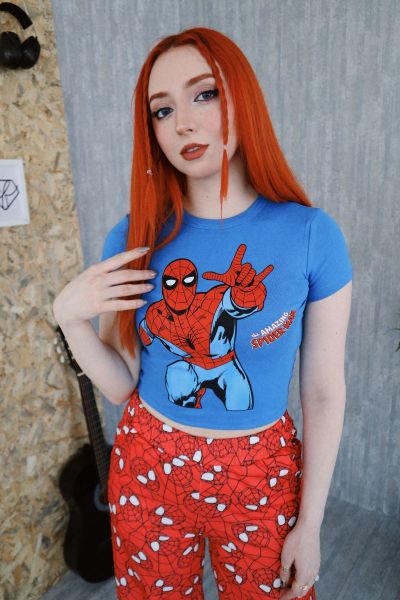 Mavi The Amazing Spiderman Crop